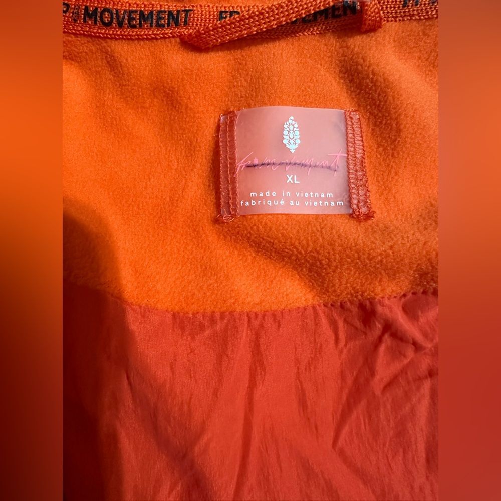 FP Movement Renegade Fleece Puffer Jacket Coat Safety Blaze Orange Hunting XL - Picture 4 of 8